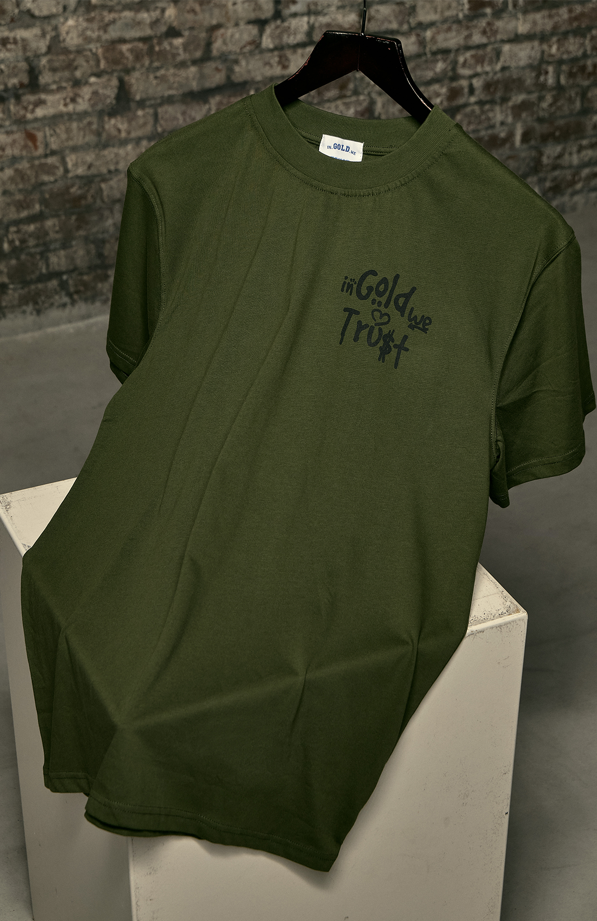 The Graffiti Tee Green