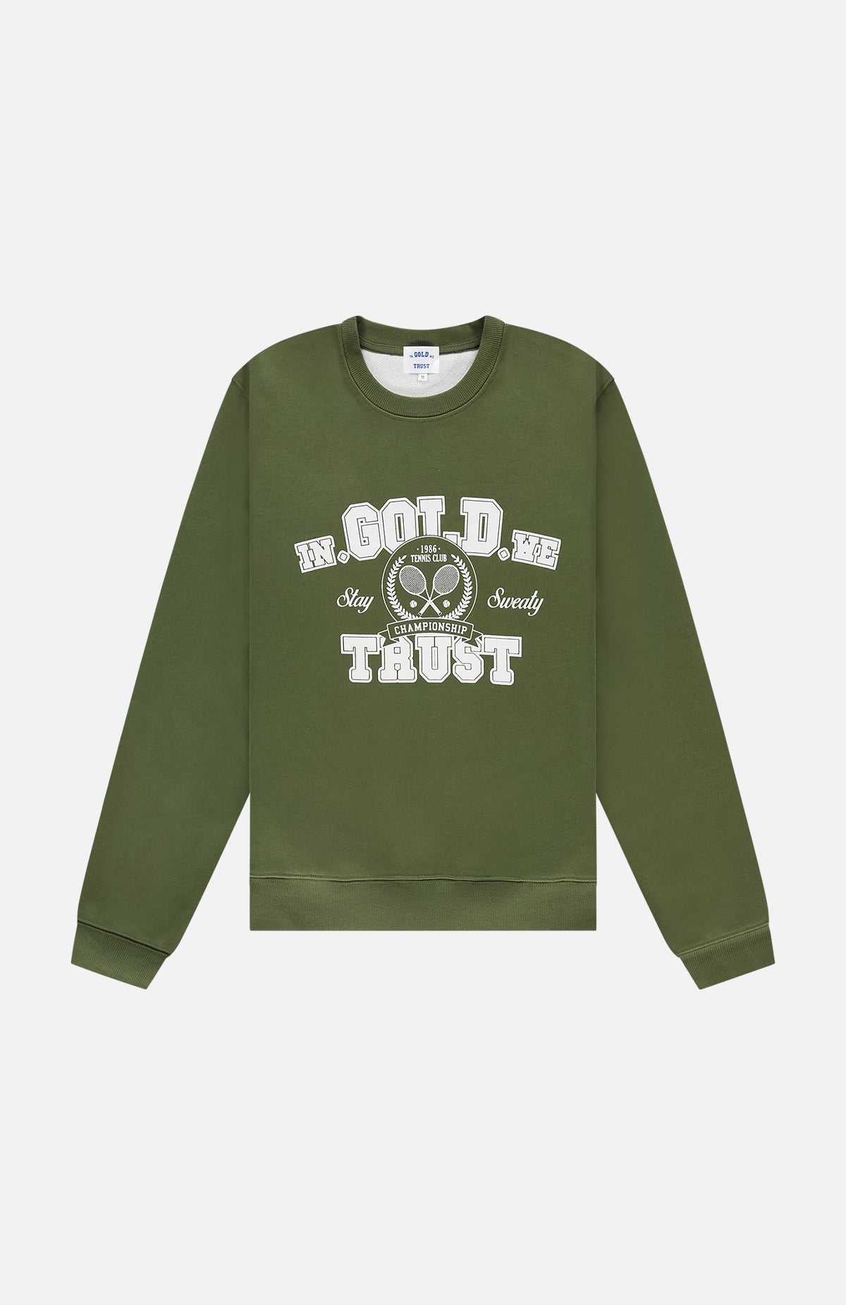 The Tennis Sweater Green