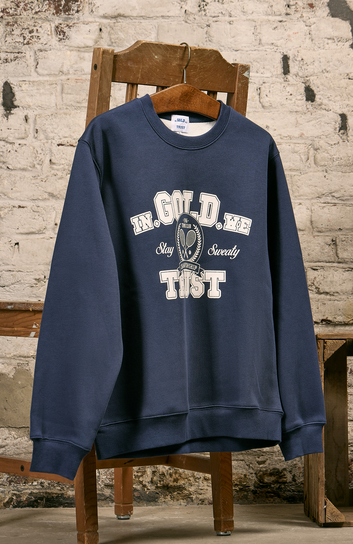 The Tennis Sweater Blue