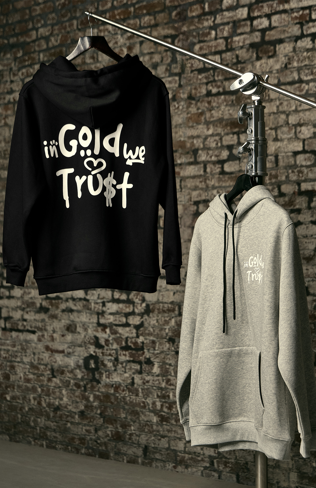 The Graffiti Hoodie Black